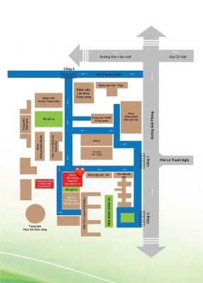 sơ đồ bệnh viện bạch mai