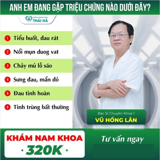 Ưu đãi khám đau tinh hoàn